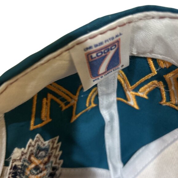 Super Bowl XXX Snapback Hat Sun Devil Stadium Logo 7 NFL Aztec Cap Vintage NWT - Picture 10 of 10